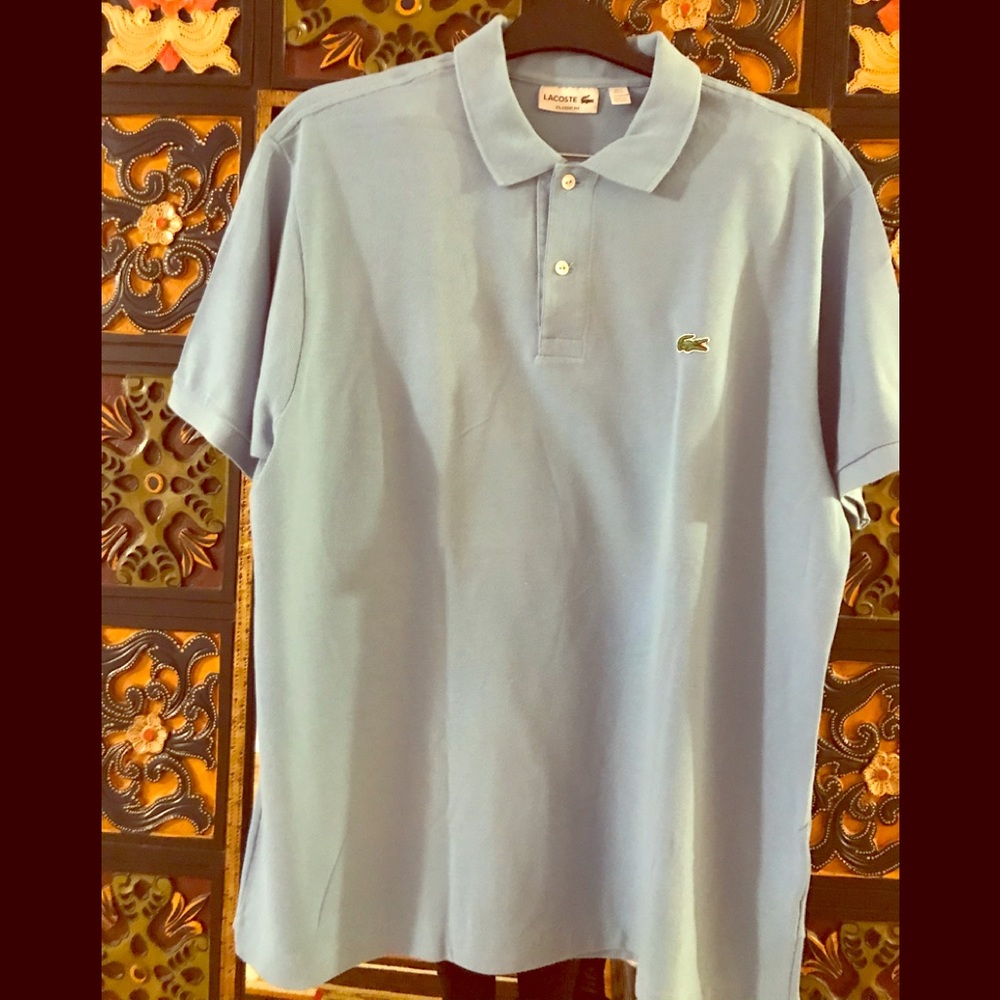 Lacoste men’s polo shirt, size FR 7, US XXL,